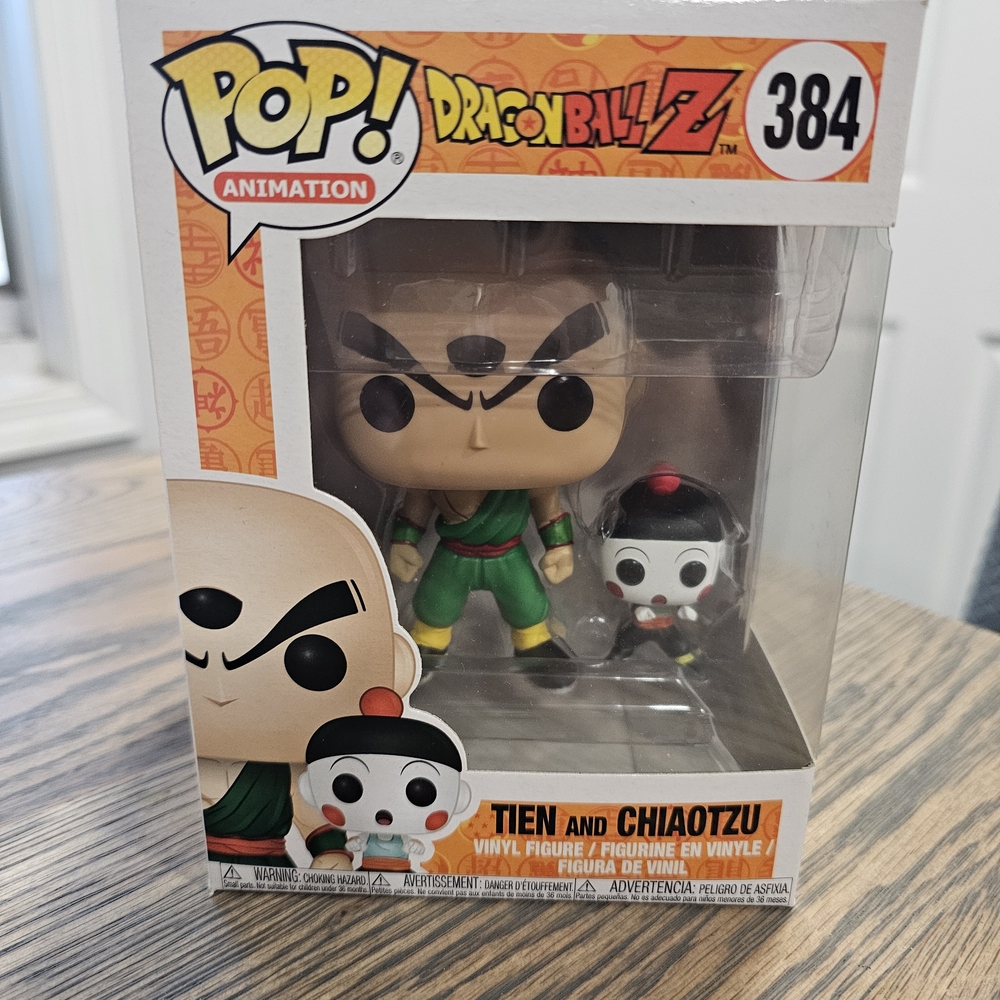 Dragon Ball Z Tien and Chiaotzu Funko Pop